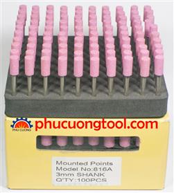 ĐÁ mài trụ cán 3mm